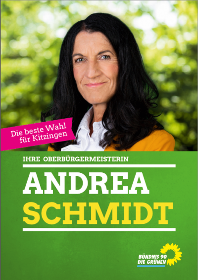 Wahlplakat Andrea Schmidt